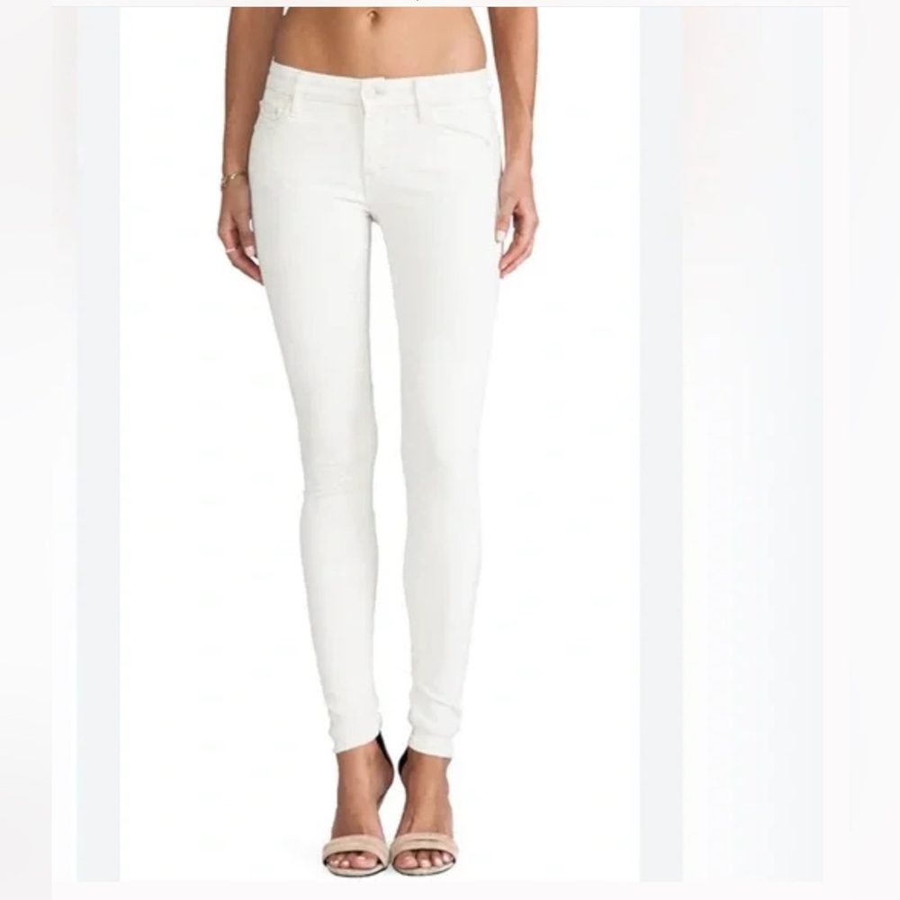 MOTHER The Looker Women's Creamy White Skinny Jeans - 32